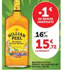Blended Scotch Whisky 40° Édition Limitée - William Peel - Super U à Marseille Blended Scotch Whisky 40° Édition Limitée - William Peel en promo chez Super U Marseille à 15,72 €