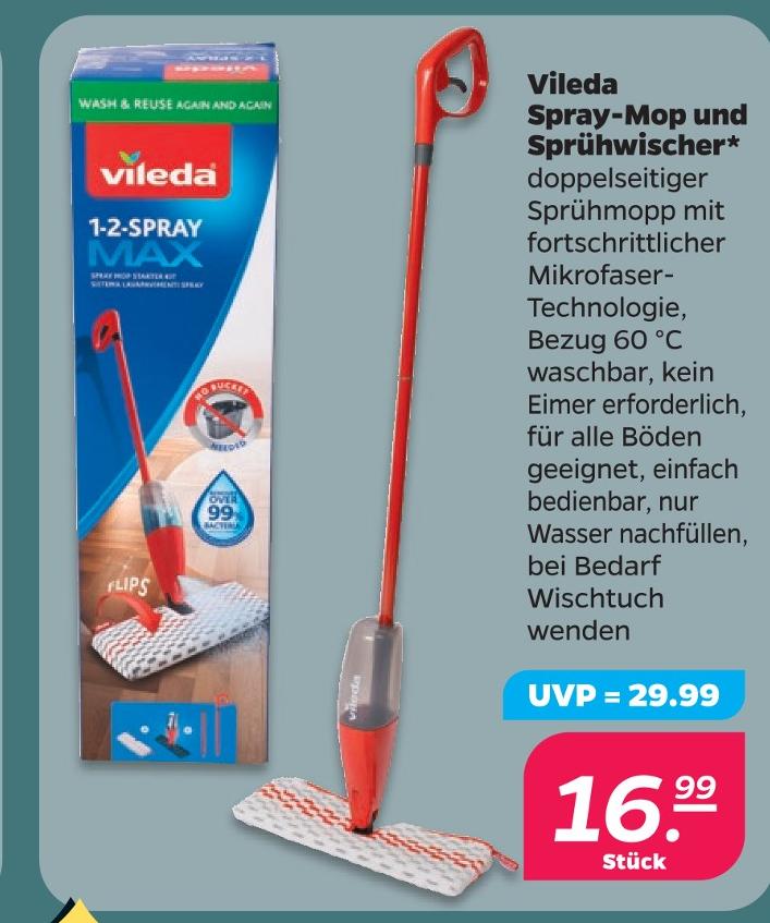 Spray-Mop und Sprühwischer