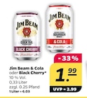 Jim Beam & Cola oder Black Cherry im aktuellen Netto mit dem Scottie Prospekt