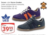 Damen-Sneaker Angebote von LICO bei GLOBUS Halle für 39,99 €