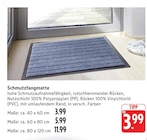 Schmutzfangmatte Angebote bei E center Göppingen für 3,99 €