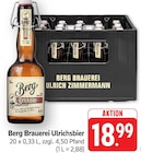 Aktuelles Ulrichsbier Angebot bei E center in Albstadt ab 18,99 €