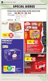Promos Leffe dans le catalogue "-50% DE REMISE IMMÉDIATE SUR LE 2ÈME" de Intermarché Hyper Leffe en promo dans le catalogue Intermarché Hyper à la page 22
