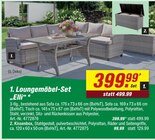 Loungemöbel-Set Elli Angebote bei toom Baumarkt Oberursel für 99,99 €