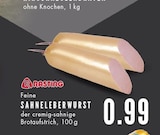 Feine Sahneleberwurst im Angebot bei E center in Essen Feine Sahneleberwurst Angebote von Rasting bei E center Essen für 0,99 €