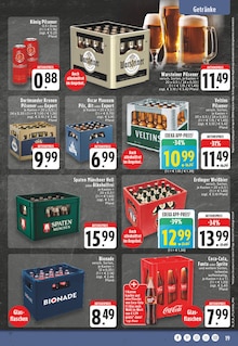 Bier im aktuellen EDEKA Prospekt (Heinsberg) Bier im EDEKA Prospekt "Aktuelle Angebote" mit 24 Seiten (Heinsberg)