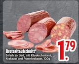 Brotzeitaufschnitt im Angebot bei EDEKA in Friedrichshafen Brotzeitaufschnitt Angebote bei EDEKA Friedrichshafen für 1,79 €