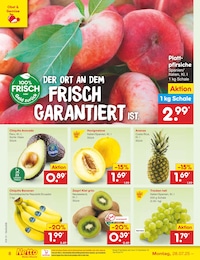 Bananen Angebot & Preis im aktuellen Netto Marken-Discount Prospekt Bananen Angebot im aktuellen Netto Marken-Discount Prospekt auf Seite 12