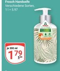 Handseife Angebote von Frosch bei GLOBUS Halle für 1,79 €