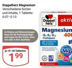 Magnesium im Angebot bei GLOBUS in Siegen Magnesium Angebote von Doppelherz bei GLOBUS Siegen für 1,99 €
