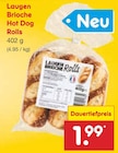 Aktuelles Laugen Brioche Hot Dog Rolls Angebot bei Netto Marken-Discount in Mannheim ab 1,99 €
