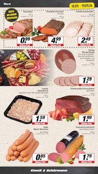 Wurst im aktuellen EDEKA Prospekt (Recklinghausen) Wurst im EDEKA Prospekt "Aktuelle Angebote" mit 21 Seiten (Recklinghausen)