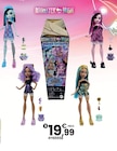 3 poupée secrets cachés - Monster High en promo chez JouéClub Mont-de-Marsan à 19,99 €