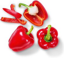 Kaufland Steinfeld - Paprika, rot Paprika, rot Angebot bei Kaufland Steinfeld im Prospekt "Essen ist entdecken"