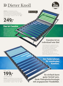 Bett im XXXLutz Möbelhäuser Prospekt "Dieter Knoll" mit 40 Seiten (Mannheim)