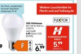 LED-Glühlampe von Flector im aktuellen Hellweg Prospekt