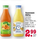 Säfte im Angebot bei E center in Baden-Baden Säfte Angebote von innocent bei E center Baden-Baden für 2,99 €