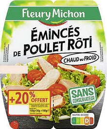 Casino Supermarchés Montayral - Émincés de Poulet Rôti Promo Émincés de Poulet Rôti dans le catalogue Casino Supermarchés "Les 366 jours les + promo de France" à Montayral