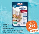 Aktuelles Edle Matjesfilets Angebot bei tegut in Stuttgart ab 2,49 €