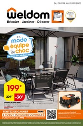 Catalogue Bricolage Weldom en cours à Rennes et alentours, En mode équipe de choc, 12 pages, 29/04/2026 - 26/05/2026