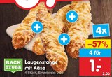 Laugenstange mit Käse Angebote von Backstube bei Netto Marken-Discount Stendal für 1,00 €