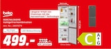 Kühlgefrierkombination Angebote von Beko bei MediaMarkt Saturn Rüsselsheim für 499,00 €