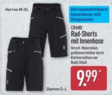 Rad-Shorts mit Innenhose Herren von CRANE im aktuellen ALDI Nord Prospekt für 9,99 €