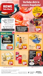 REWE Prospekt "Dein Markt" für Dortmund, 29 Seiten, 09.02.2026 - 14.02.2026