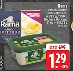 Butter im Angebot bei EDEKA in Herten Butter Angebote von Rama bei EDEKA Herten für 1,29 €