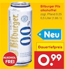 Pils alkoholfrei im Angebot bei Netto Marken-Discount in Ludwigshafen Pils alkoholfrei Angebote von Bitburger bei Netto Marken-Discount Ludwigshafen für 0,99 €