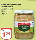 Schlachtekraut im Angebot bei GLOBUS in Zwickau Schlachtekraut Angebote von Thüringer Landgarten bei GLOBUS Zwickau für 1,29 €