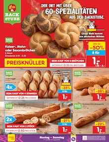 Brot im Netto Marken-Discount Prospekt "Aktuelle Angebote" mit 76 Seiten (Osnabrück)