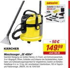Waschsauger „SE 4004“ im Angebot bei toom Baumarkt in Halle Waschsauger „SE 4004“ Angebote von KÄRCHER bei toom Baumarkt Halle für 149,99 €