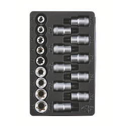 Teleskopratsche/Steckschlüssel-Set