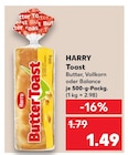 Toast Angebote von Harry bei Kaufland Gera für 1,49 €