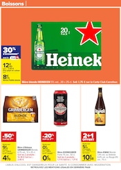 Heineken Angebote im Prospekt "70 % D’ÉCONOMIES SUR UNE SÉLECTION DE PRODUITS D'HYGIÈNE" von Carrefour Heineken Angebote im Prospekt "70 % D’ÉCONOMIES SUR UNE SÉLECTION DE PRODUITS D'HYGIÈNE" von Carrefour auf Seite 36