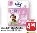 Baby Glück Windeln Angebote von elkos bei E center Aalen für 4,99 €