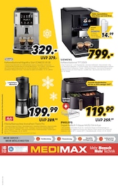 Aktueller MEDIMAX Prospekt mit Kaffeeautomat, "MEHR WEIHNACHTSFEELING", Seite 8