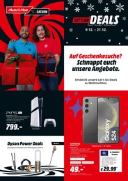 MediaMarkt Saturn Prospekt für Moers mit 16 Seiten MediaMarkt Saturn Prospekt "Let’s Go! DEALS - Auf Geschenkesuche? Schnappt euch unsere Angebote." für Moers, 16 Seiten, 09.12.2024 - 23.12.2024
