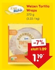 Weizen Tortilla Wraps Angebote bei Netto Marken-Discount Wiesbaden für 1,19 €