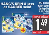 Kraft-Aktiv Duftspüler im EDEKA Prospekt Kraft-Aktiv Duftspüler von WC-Frisch im aktuellen EDEKA Prospekt für 1,49 €