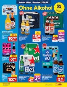 Bier im Netto Marken-Discount Prospekt "Aktuelle Angebote" mit 72 Seiten (Neumünster)