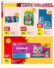 Offre Croquettes chat stérilisé dans le catalogue Carrefour du moment à la page 30