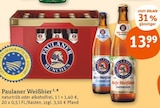 tegut Bebra - Paulaner Weißbier naturtrüb Angebot im Prospekt Paulaner Weißbier naturtrüb bei tegut im Bebra Prospekt für 13,99 €