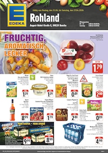 EDEKA Prospekt Wir lieben Lebensmittel! mit 4 Seiten