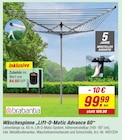 Wäschespinne Lift-O-Matic Advance 60 im toom Baumarkt Prospekt Wäschespinne Lift-O-Matic Advance 60 von brabantia im aktuellen toom Baumarkt Prospekt für 99,99 €