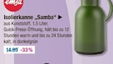 Isolierkanne „Samba“ von emsa im aktuellen V-Markt Prospekt für 10,00 €