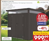 Gerätehaus Luzern Pro im Angebot bei Netto Marken-Discount in Göttingen Gerätehaus Luzern Pro Angebote von Juskys bei Netto Marken-Discount Göttingen für 999,99 €
