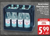 Aktuelle Gerolsteiner Angebote bei EDEKA in Essen Aktuelles Mineralwasser Angebot bei EDEKA in Essen ab 5,99 €