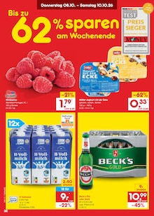 Milch im aktuellen Netto Marken-Discount Prospekt (Hamburg) Milch im Netto Marken-Discount Prospekt "Aktuelle Angebote" mit 68 Seiten (Hamburg)
